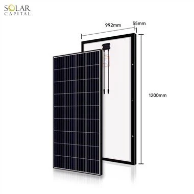 200W monokristallines Solarpanel